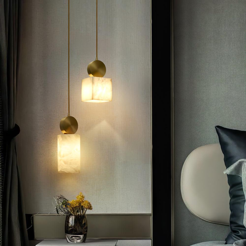 Etruscan Aabaster Pendant Light - ailampplus