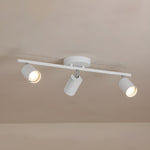 Evanna Modern Ceiling Light with Adjustable Spotlights, Gold Accents