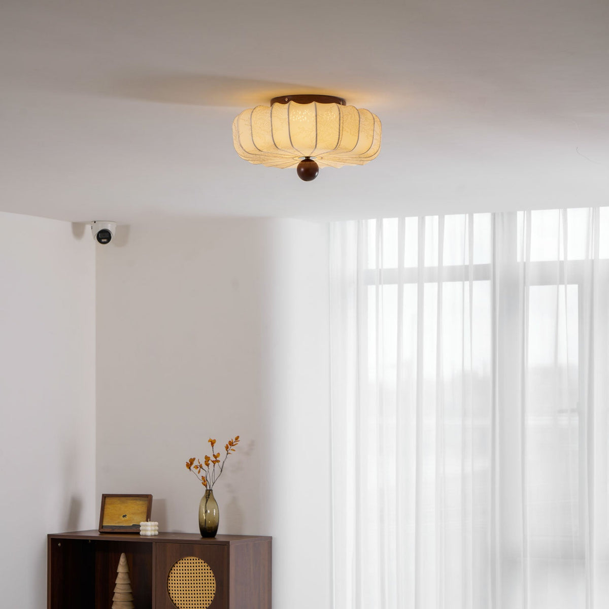 Evelune Petal Flush Mount Ceiling Light – Modern Botanical LED Fixture