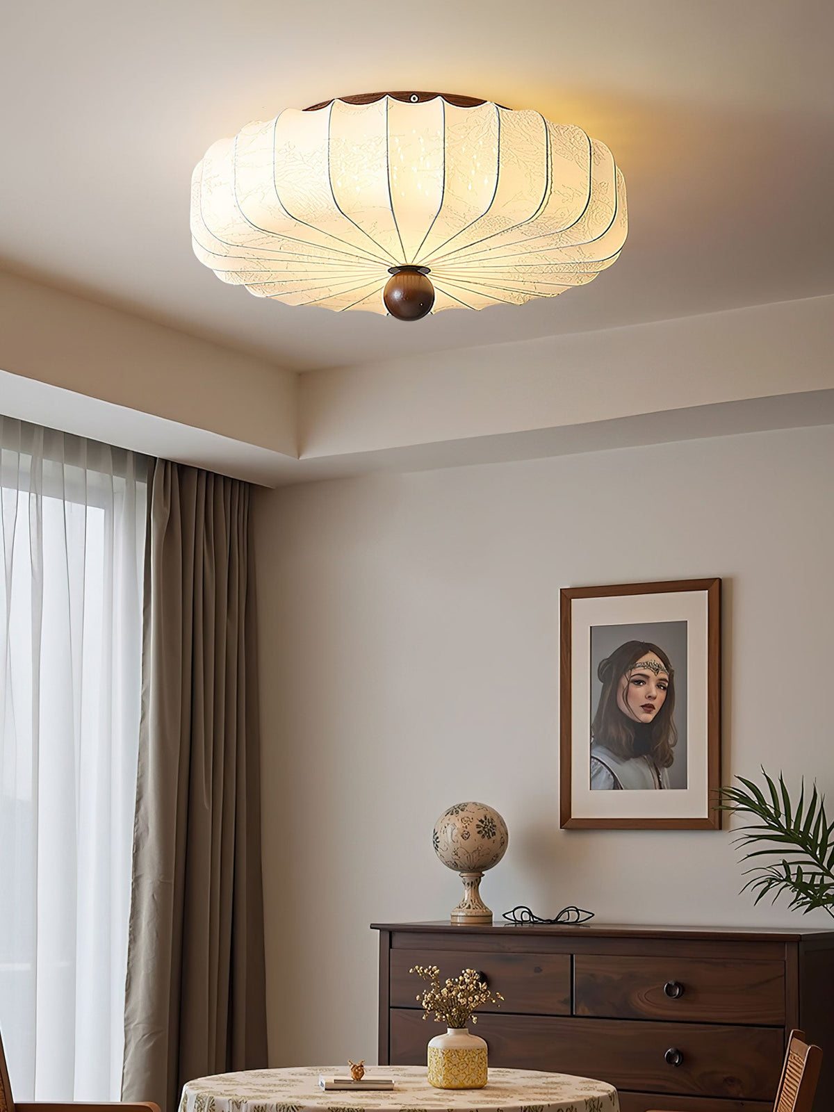 Evelune Petal Flush Mount Ceiling Light – Modern Botanical LED Fixture