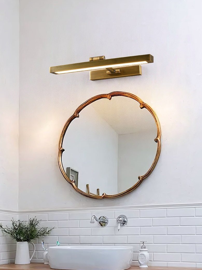 Everett Brass Swing Arm Wall Sconce for Modern Interiors