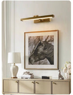 Everett Brass Swing Arm Wall Sconce for Modern Interiors