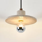 Evirlo Travertine Pendant Light – Modern Stone Pendant Lamp for Dining and Living Spaces