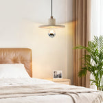 Evirlo Travertine Pendant Light – Modern Stone Pendant Lamp for Dining and Living Spaces