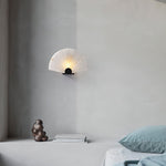 Fan Shaped Alabaster Wall Light