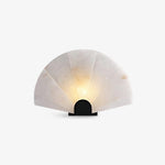 Fan Shaped Alabaster Wall Light