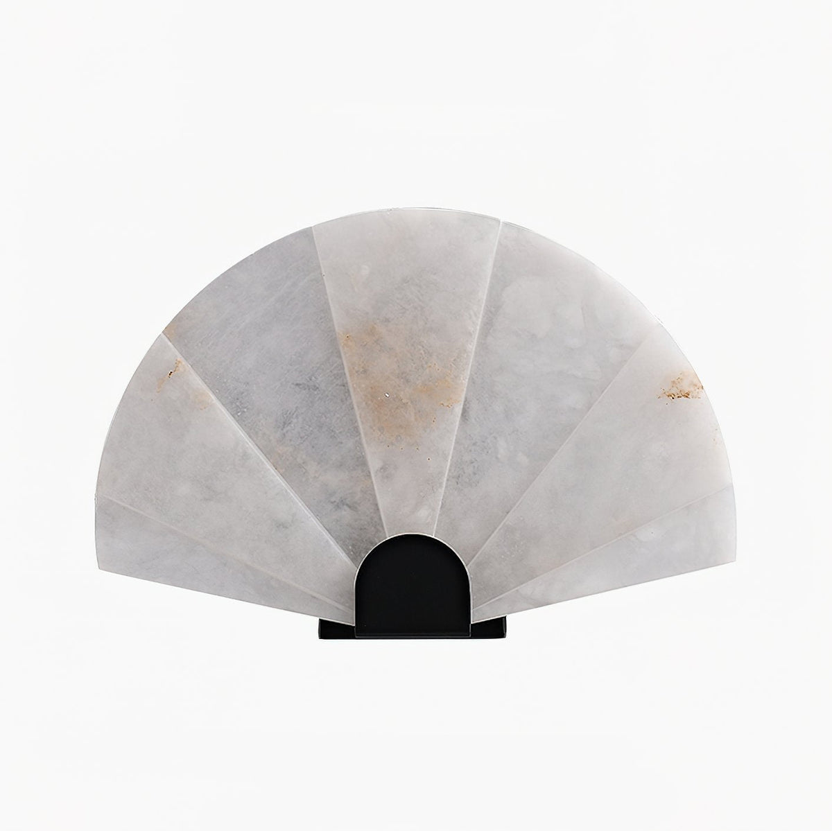 Fan Shaped Alabaster Wall Light