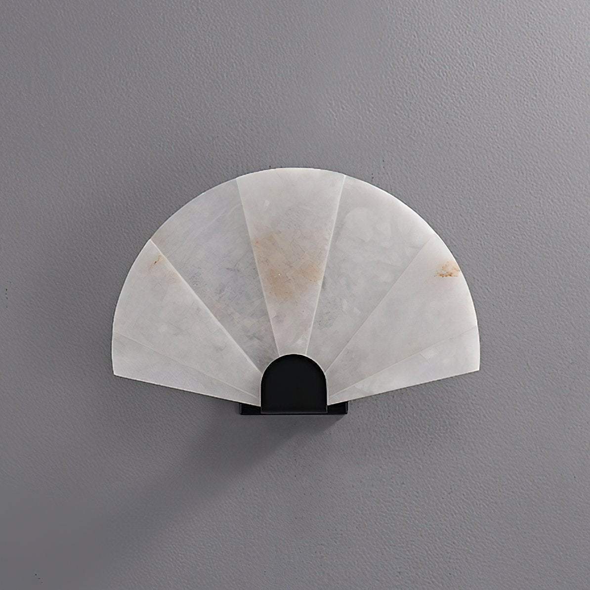 Fan Shaped Alabaster Wall Light