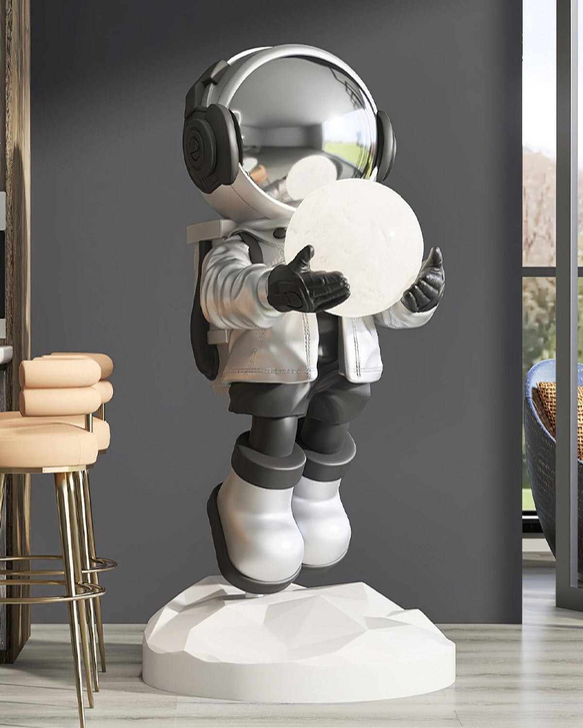 Fantasy Astronaut Built In Battery Floor Light