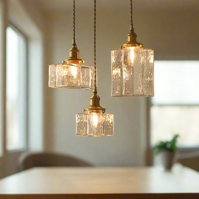 Modern Retro Glass Pendant Lamp