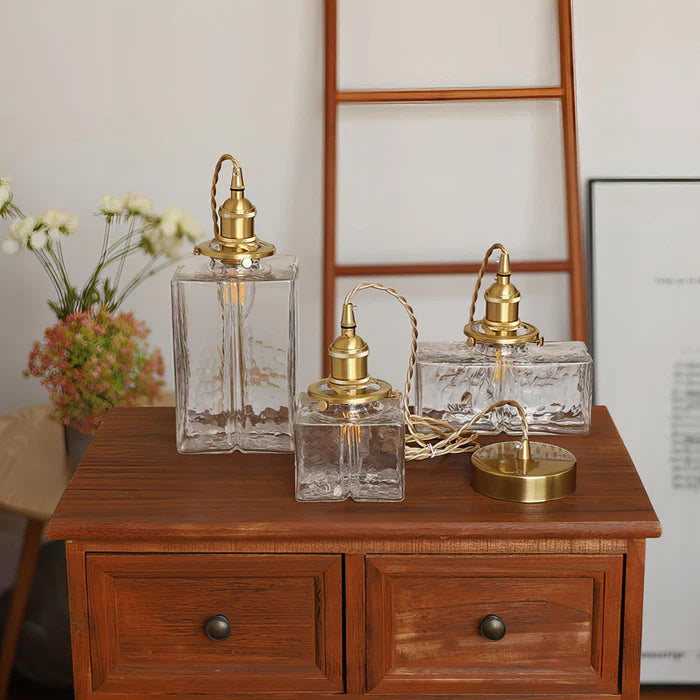 Modern Retro Glass Pendant Lamp
