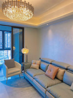 Feather Drawer Floor Lamp