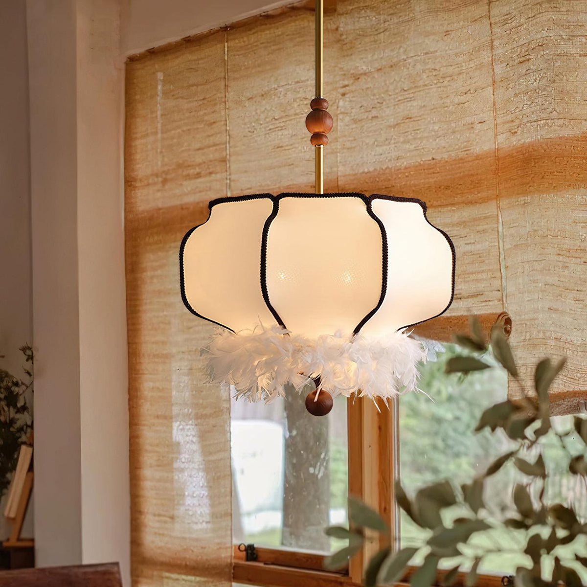 feathered-lantern-pendant-light