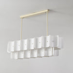 Fingerprint Chandelier – Modern LED Pendant Light for Dining Room, Living Room, and Bedroom