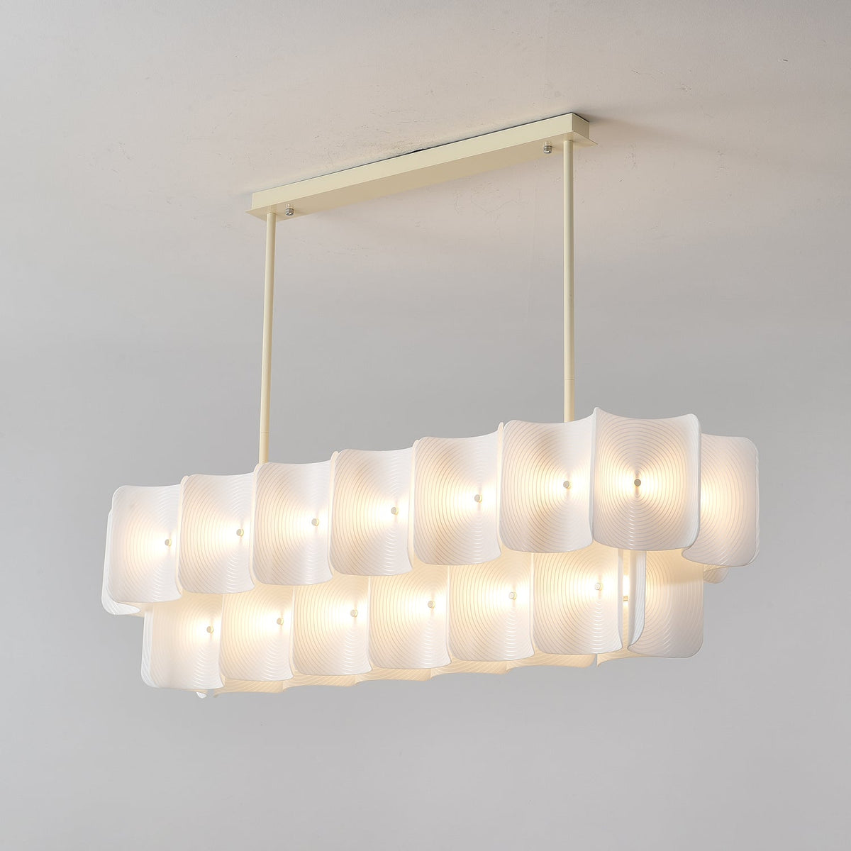 Fingerprint Chandelier – Modern LED Pendant Light for Dining Room, Living Room, and Bedroom