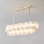 Fingerprint Chandelier – Modern LED Pendant Light for Dining Room, Living Room, and Bedroom