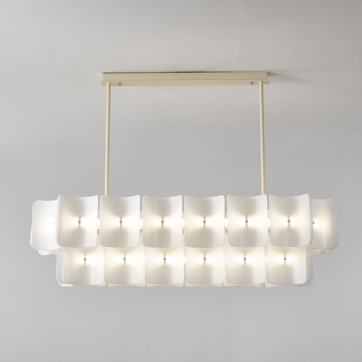 Fingerprint Chandelier – Modern LED Pendant Light for Dining Room, Living Room, and Bedroom
