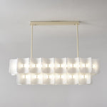 Fingerprint Chandelier – Modern LED Pendant Light for Dining Room, Living Room, and Bedroom