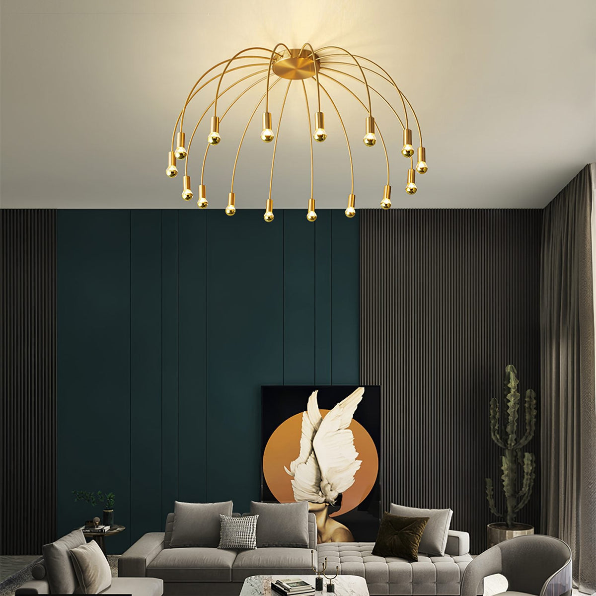Fireworks Ceiling Light