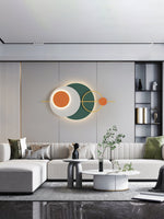Five Round Wall Lamp