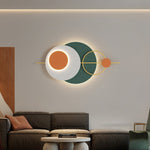 Five Round Wall Lamp