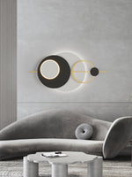 Five Round Wall Lamp