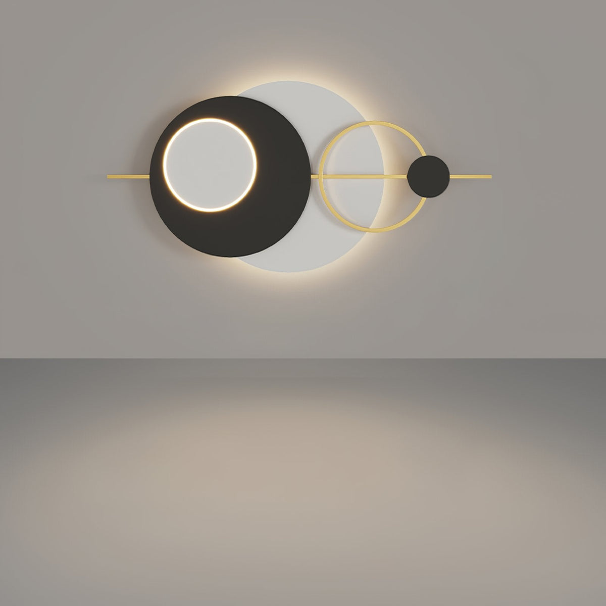 Five Round Wall Lamp