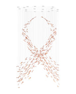 Flamenco Crystal Chandelier – Modern Handblown Glass Pendant Light for Dining Room and Living Room