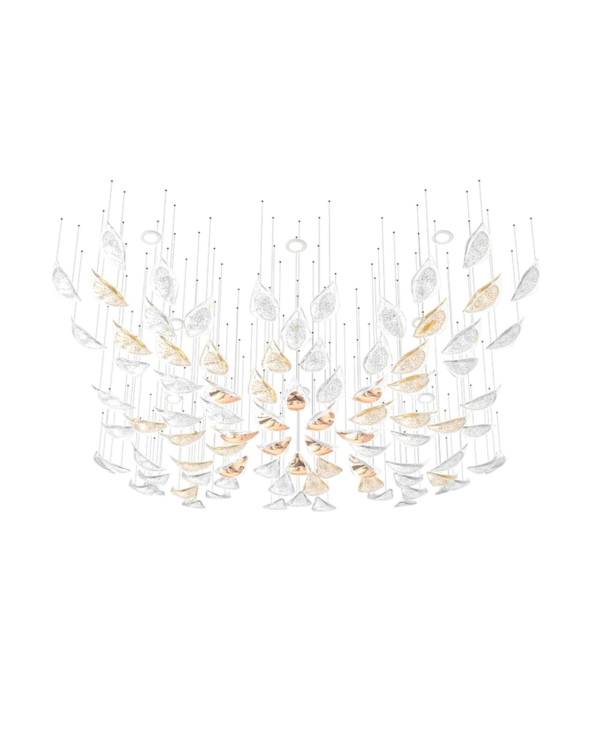 Floating Leaves Ceiling fixture Chandelier