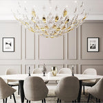 diy-floating-leaves-chandelier