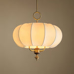 Florabelle Lantern Pendant Light – Modern Designer Ceiling Lamp with Wood Accent