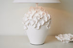 Florae Ceramic Table Lamp – Sculpted Bloom Design for Modern Interiors