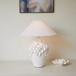 Florae Ceramic Table Lamp – Sculpted Bloom Design for Modern Interiors