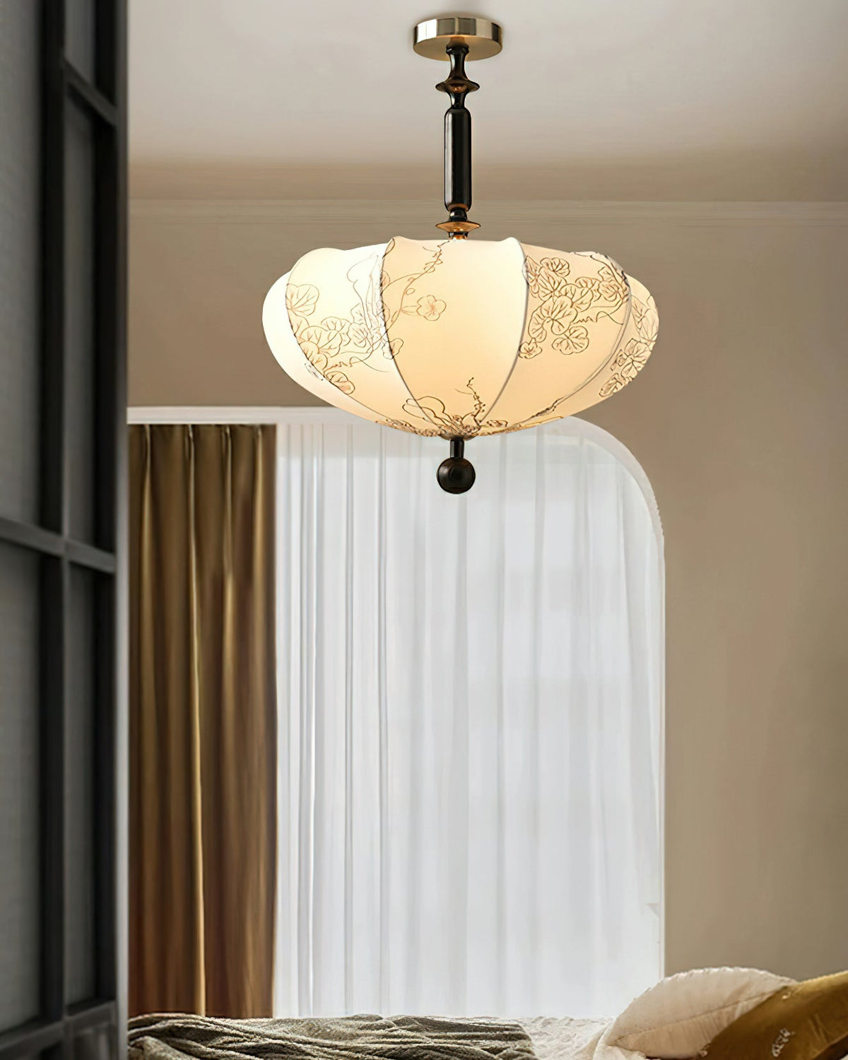 floral-ceiling-lamp
