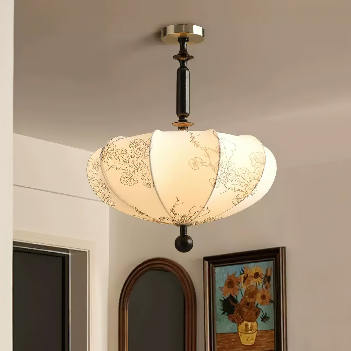 floral-ceiling-lamp
