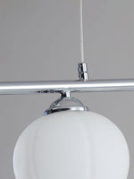 Floral Glass Pendant Light – Modern Designer Chandelier for Dining & Kitchen