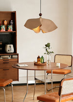 Floral Weave Pendant Light – Designer Woven Fabric Shade for Modern Interiors