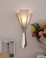 Florent Alabaster Fan Wall Sconce – Sculptural Illumination for Refined Interiors