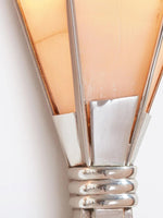 Florent Alabaster Fan Wall Sconce – Sculptural Illumination for Refined Interiors