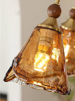 Florenzia Petal Glass Chandelier for Dining Room and Living Room