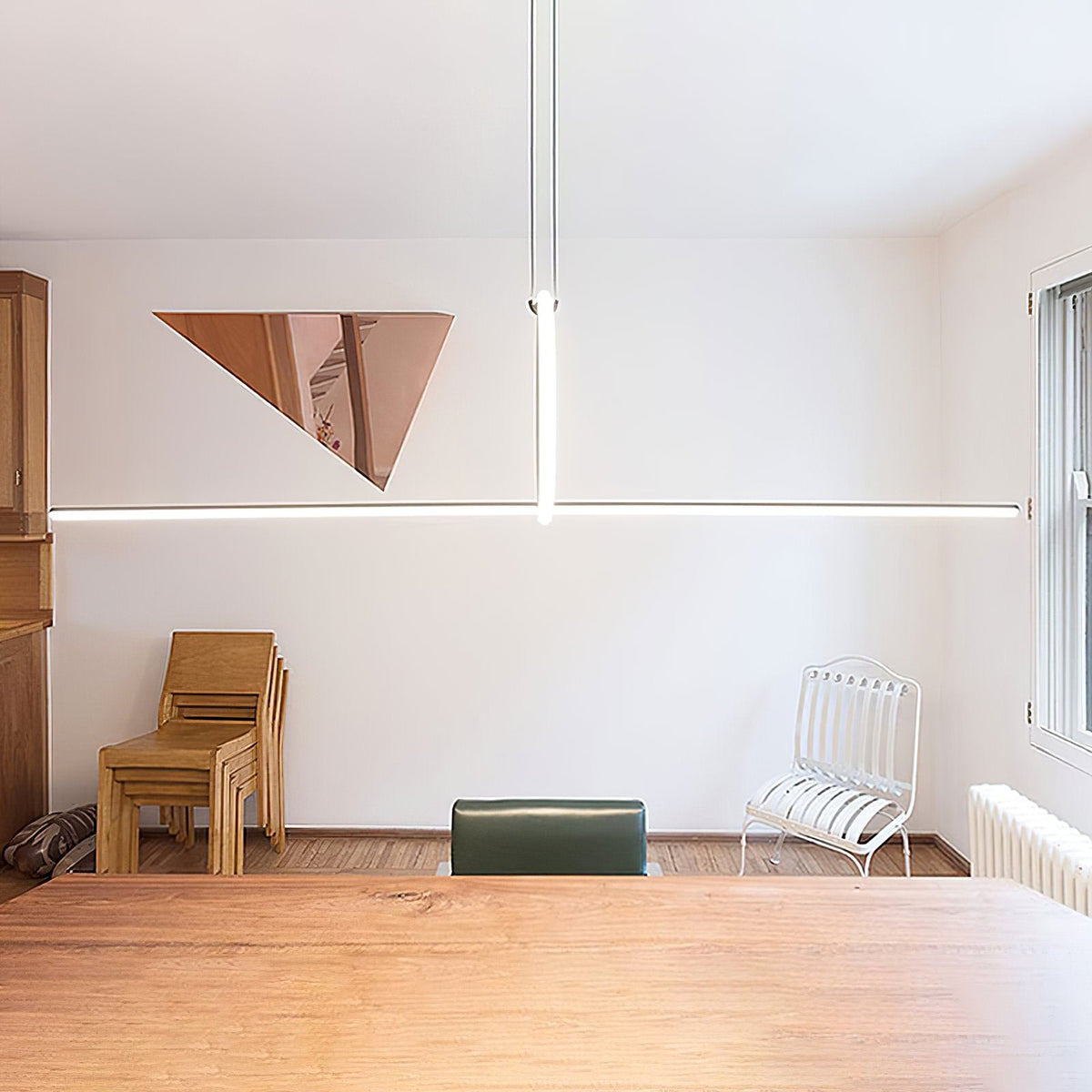 Geometric Linear Pendant Light