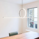 Geometric Linear Pendant Light