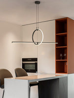 Geometric Linear Pendant Light