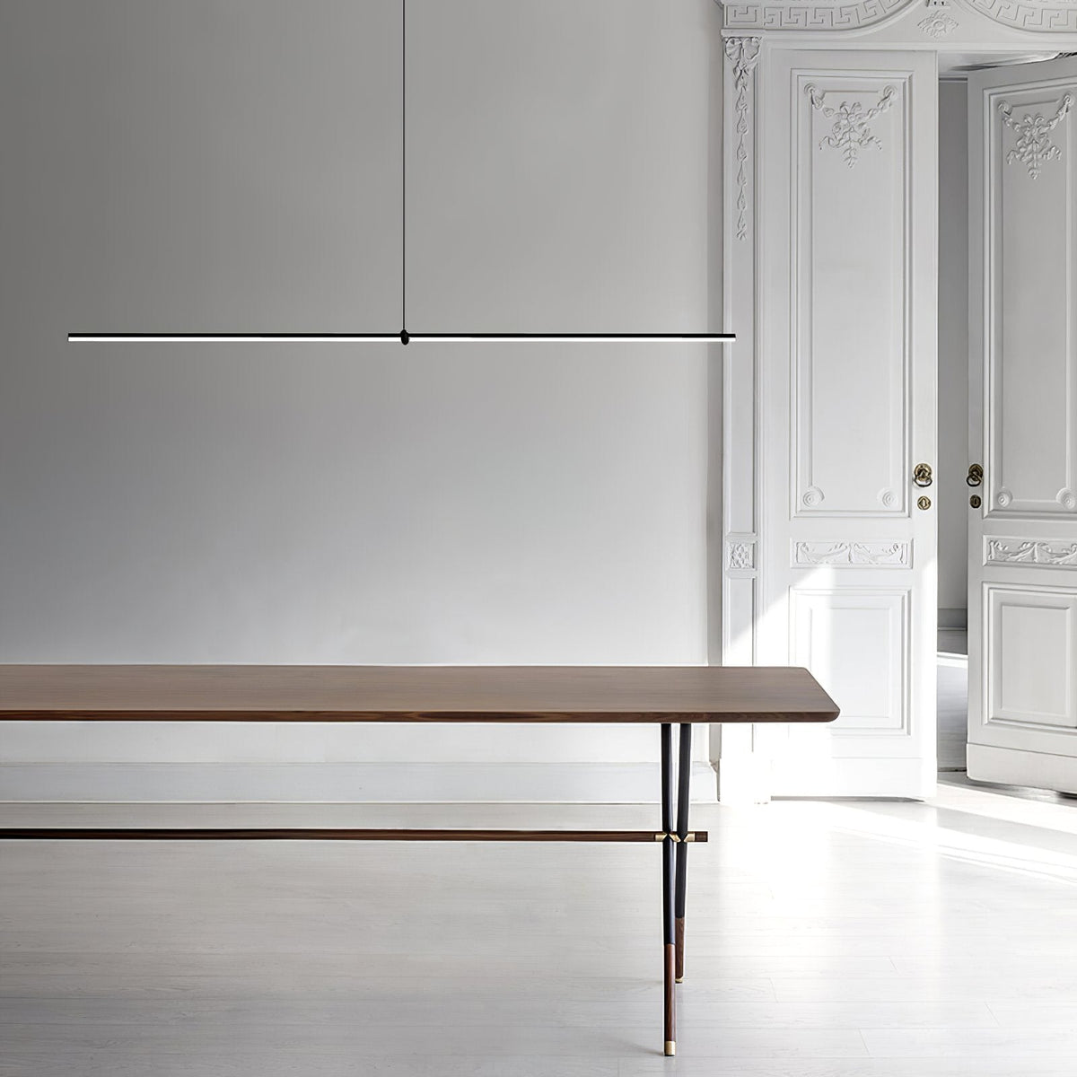 Geometric Linear Pendant Light