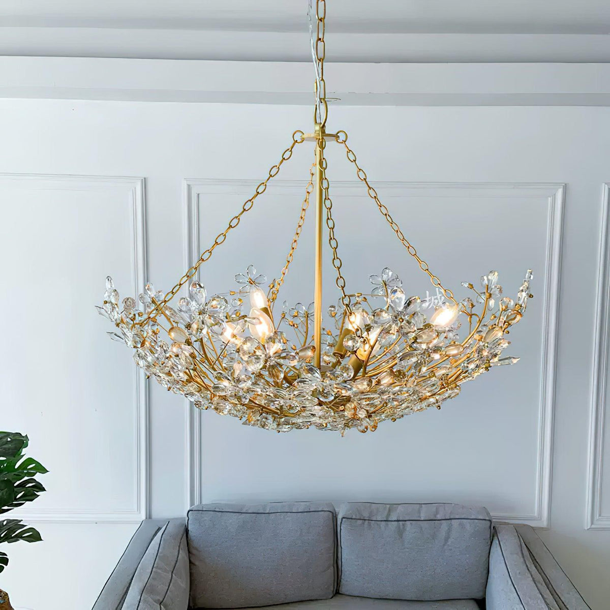 flower-cluster-chandelier