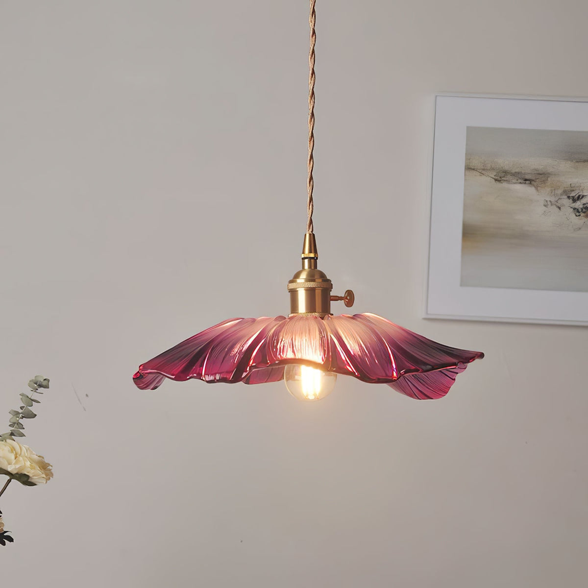 flower-glass-swag-lights