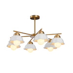 flower-shade-brass-chandelier