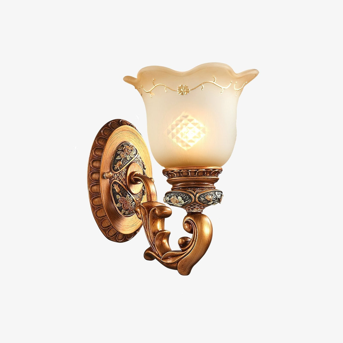 Flower Shaped Wall Light