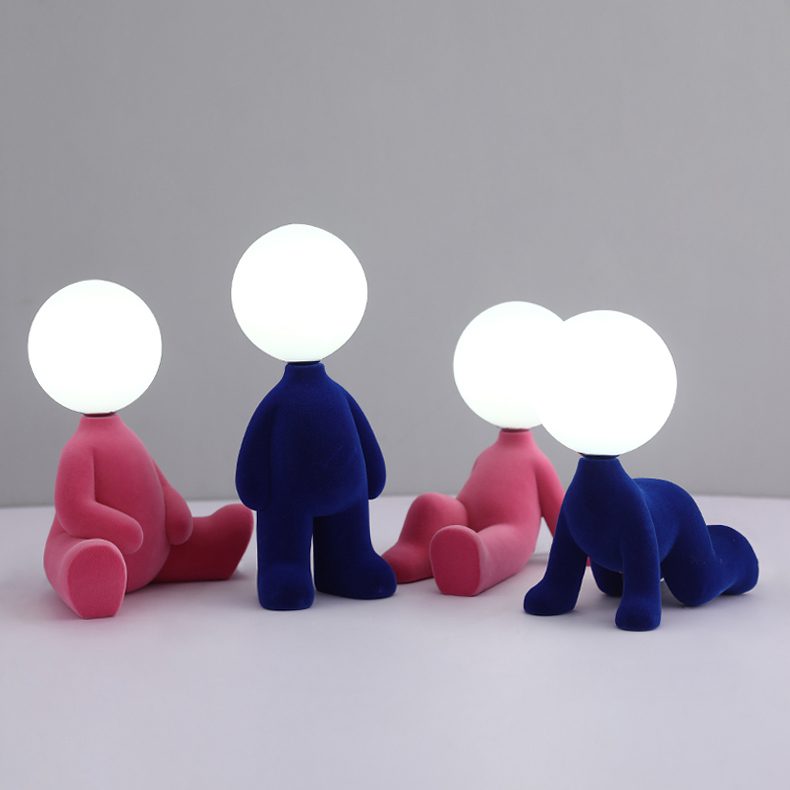 Fluffy Team Table Lamp