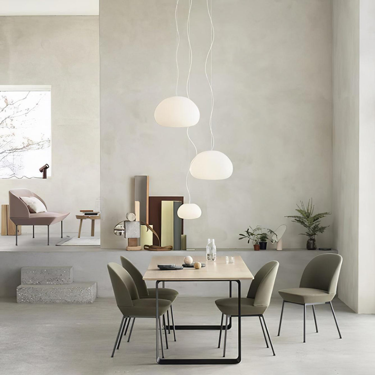 Fluid Pendant Light
